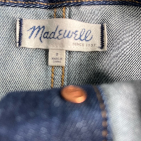 Madewell Blue Classic Jeans size 8 - Picture 9 of 9
